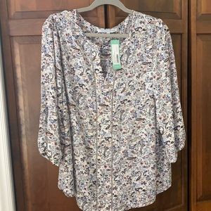Stitch Fix Collective Concepts Lattice Blouse